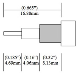 CRN-1601 Stripping Dimensions